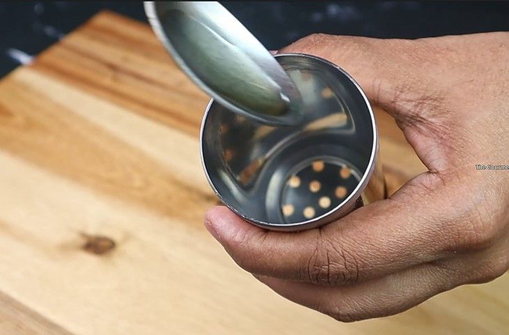 Step 3.2: Grease the [murukku press ](https://amzn