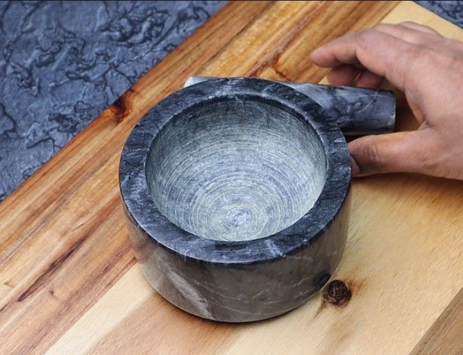 Step 1.1: In a [mortar and pestle](https://amzn
