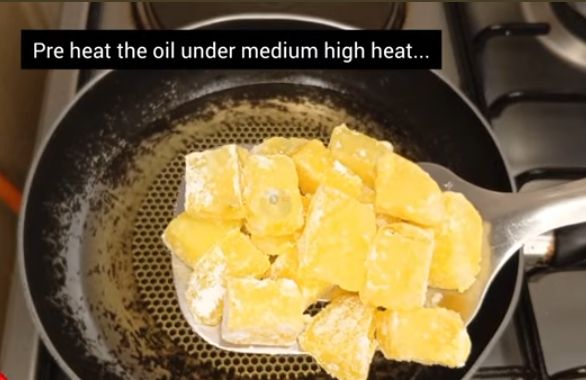Step 1.1: You can divide the portion into two bowls and add in tablespoon of cornflour and gently mix completely
