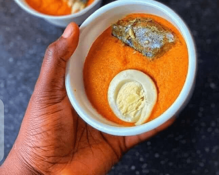 Step 4.2: Allow to cool slightly or serve hot with pap, drinking garri, or your preferred accompaniment