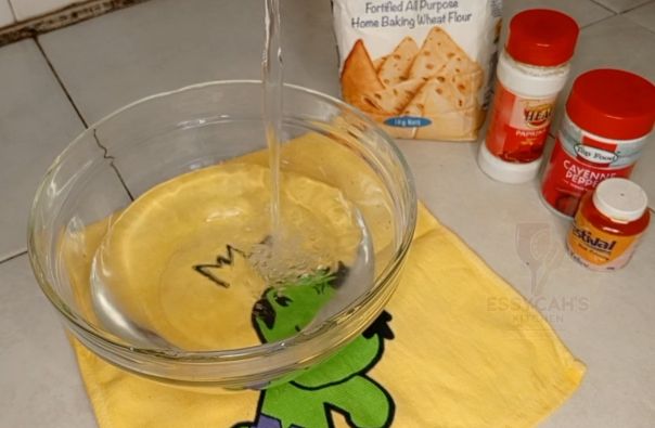 Step 1.1: Drain the water