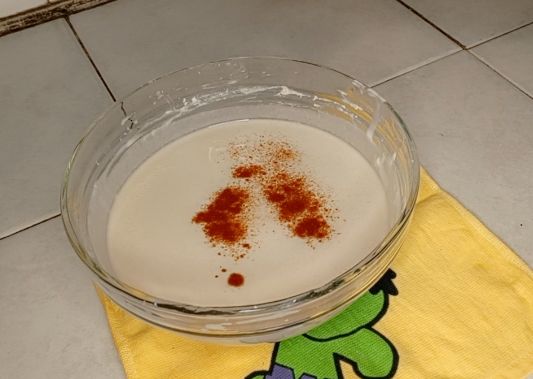 Step 1.3: Drain the water