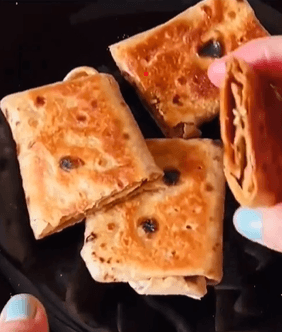 Sweet Roti Roll recipe
