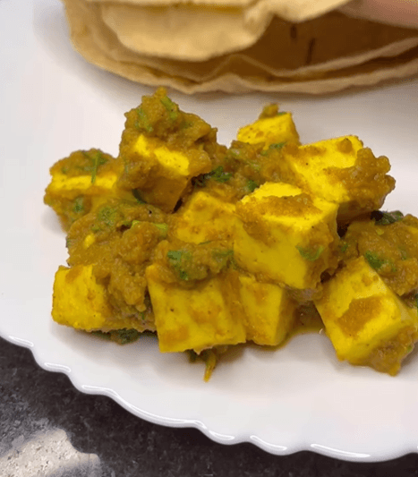 No Oil Paneer recipe