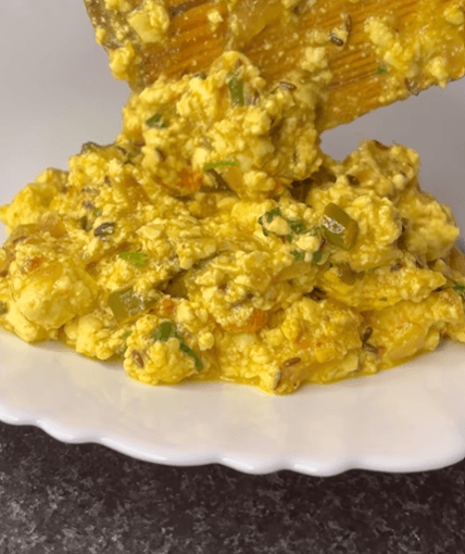 Amritsari Paneer Bhurji recipe