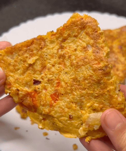Egg and Oats Pancake recipe