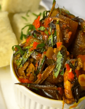 Yam and Palm Oil Sauce recipe