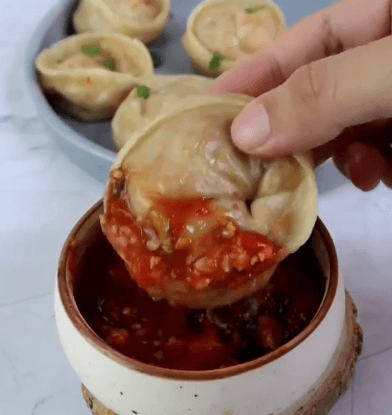 Homemade Momos recipe