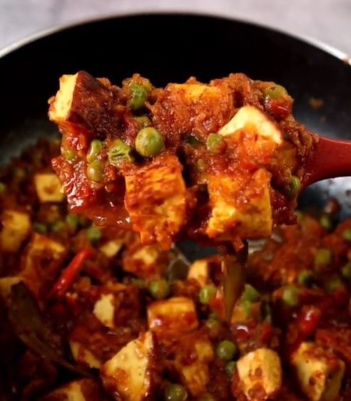 Matar Paneer recipe