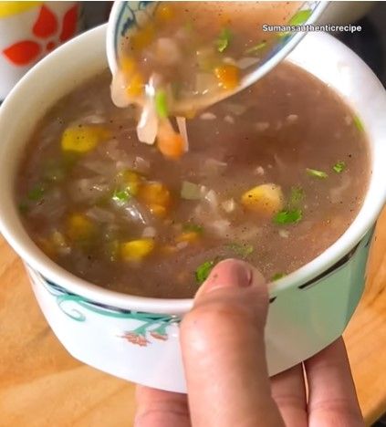 Healthy Ragi Veggie Soup recipe