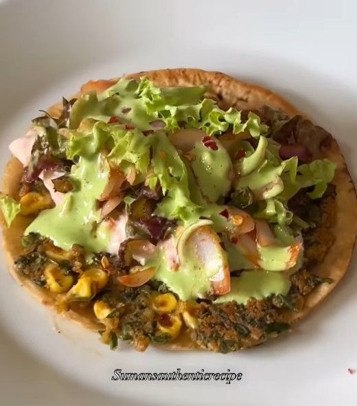 10-Minute High-Protein Indian Tacos recipe