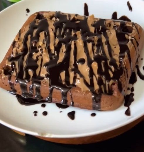 Healthy Chocolate Almond Waffle recipe