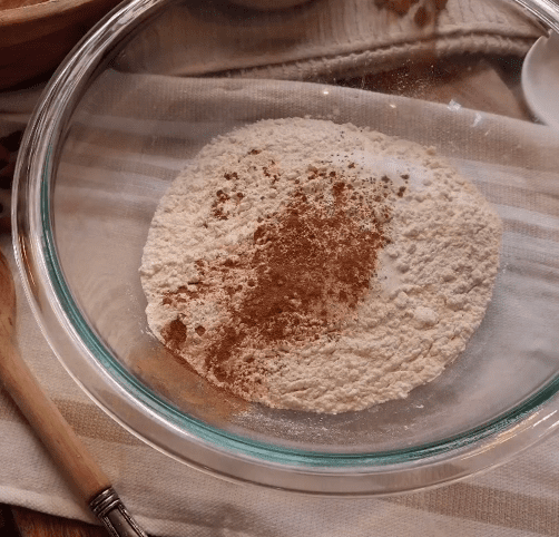 Step 1.1: In a medium bowl, whisk together the flour, baking soda, and salt
