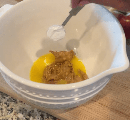 Step 1.1: Mix the cupcake ingredients together until well combined