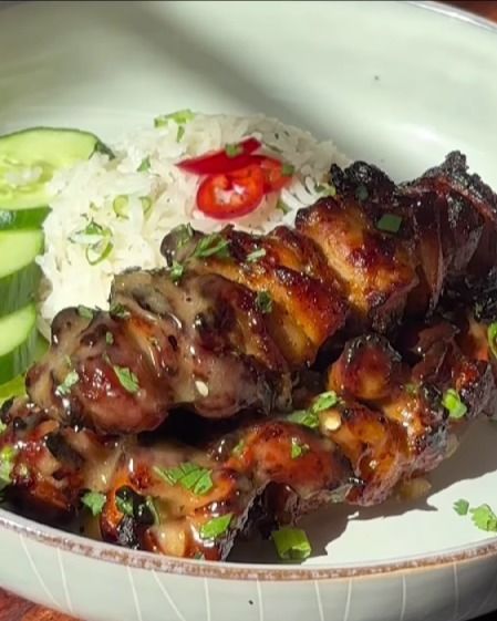 Bang Bang Chicken Skewers recipe