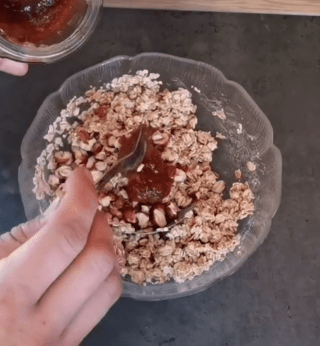 Step 1.1: Add marmalade of your choice, ideally homemade as it tends to be less sweet