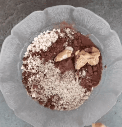 Step 1.1: Add all dry ingredients to a mixing bowl