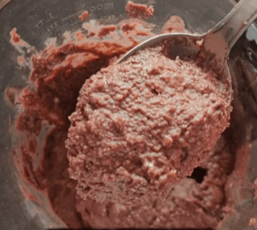 Step 1.1: Blend until the mixture forms a smooth batter