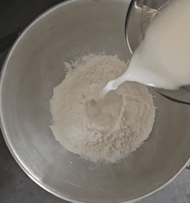 Step 1.1: Combine all the ingredients in a bowl and mix until a dough forms