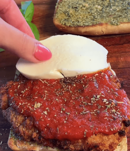 Step 1.1: Toast or broil the sandwich until the cheese melts and turns golden