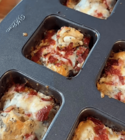 Step 1.1: Bake in a preheated oven at 375°F for 15–18 minutes until golden and bubbly