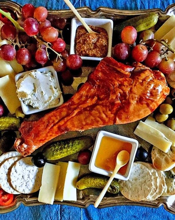 Smoked Turkey Charcuterie Board recipe