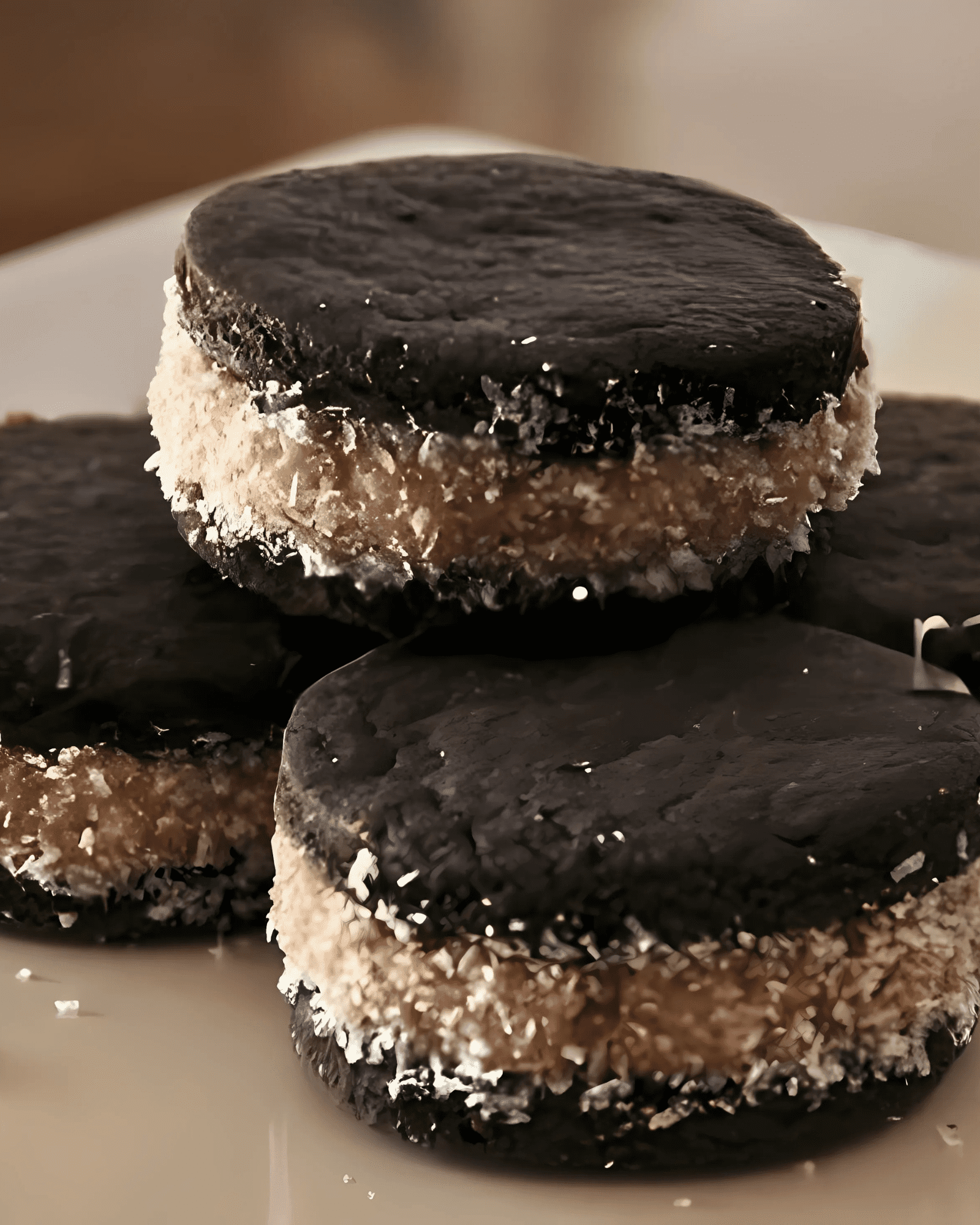 Carob Alfajores recipe