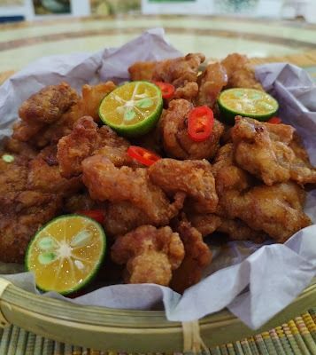 Fried Pork Belly with Cincalok recipe
