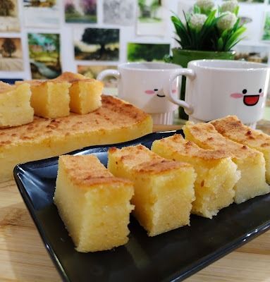 Baked Cassava or Tapioca Cake recipe