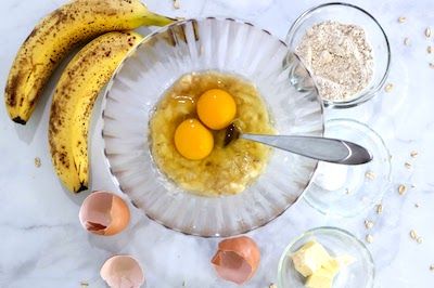 Step 1.1: In a blender or food processor, combine the rolled oats, baking powder, salt, and cinnamon (if using)