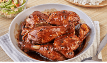 Step 1.1: Serve the Chicken Adobo hot
