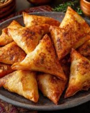 Moroccan Spiced Chicken Briouats (Ramadan Special) recipe