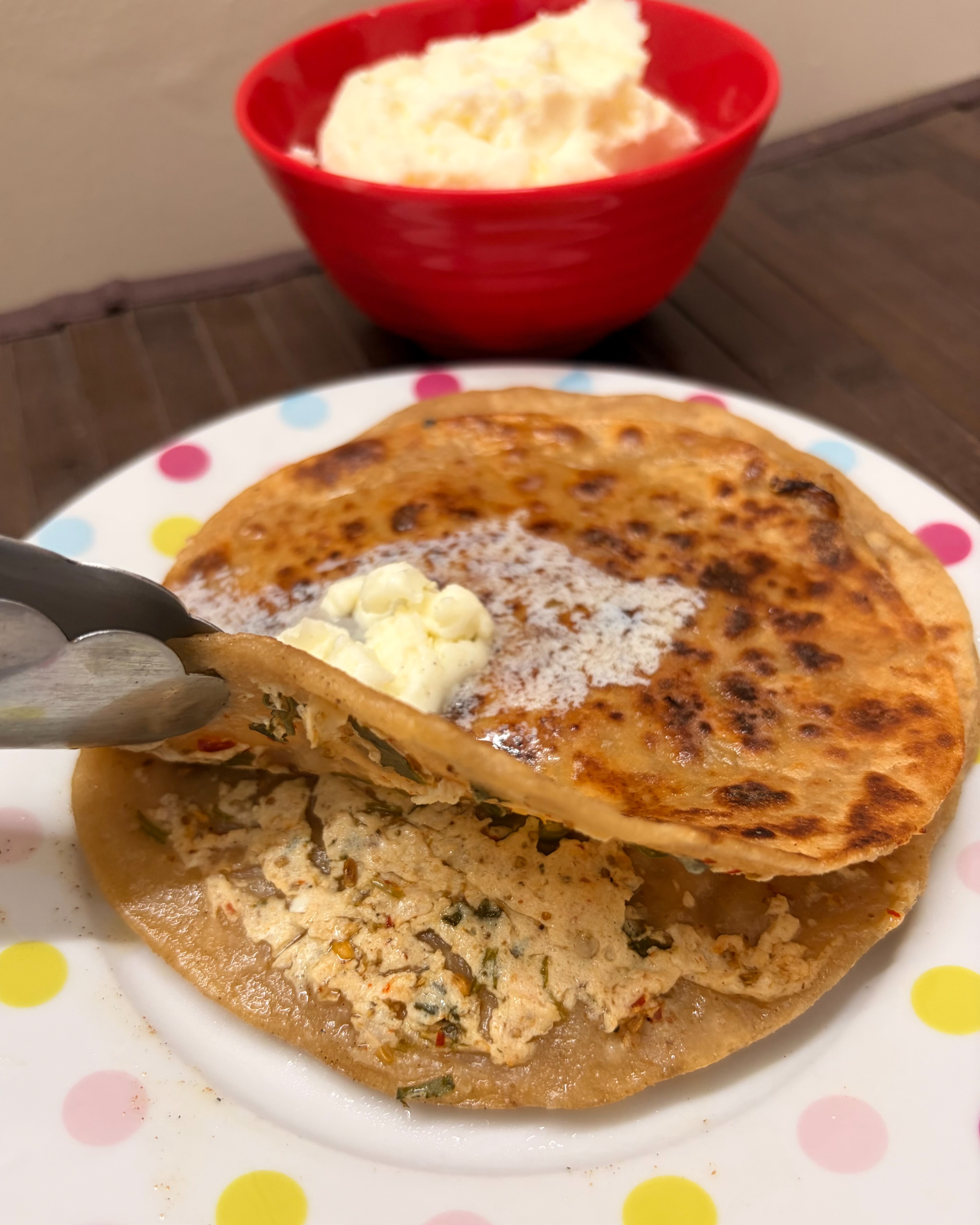 Dahi Paratha (Stuffed Curd Paratha) recipe