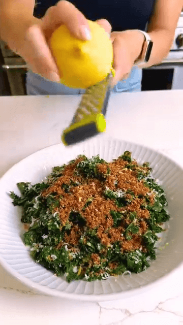 Zesty Kale Salad with Lemon and Pecorino recipe