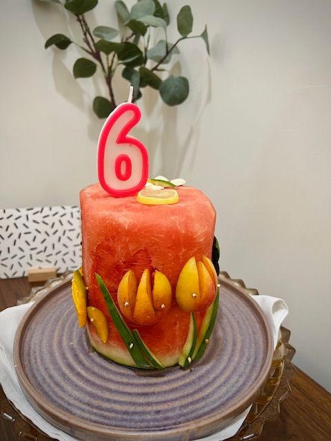 Fresh Watermelon Cake (No Sugar, No Flour!) recipe