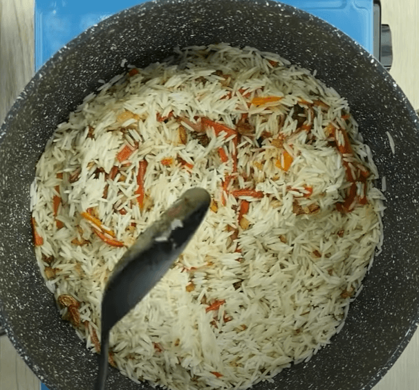 Step 1.1: Add cumin powder, fennel seeds powder, salt, garam masala powder, and stock cubes