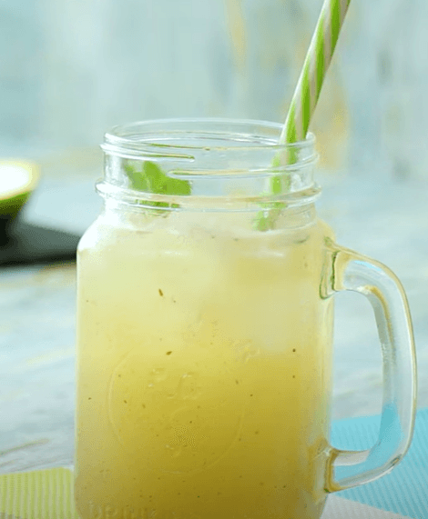 Step 2.1: Garnish with mint leaves and serve chilled