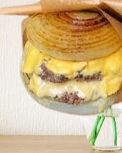 Dubai Viral Smash Burger with Paratha Buns recipe