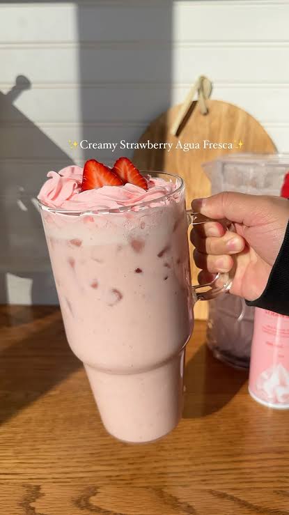 Strawberry Agua fresca  recipe