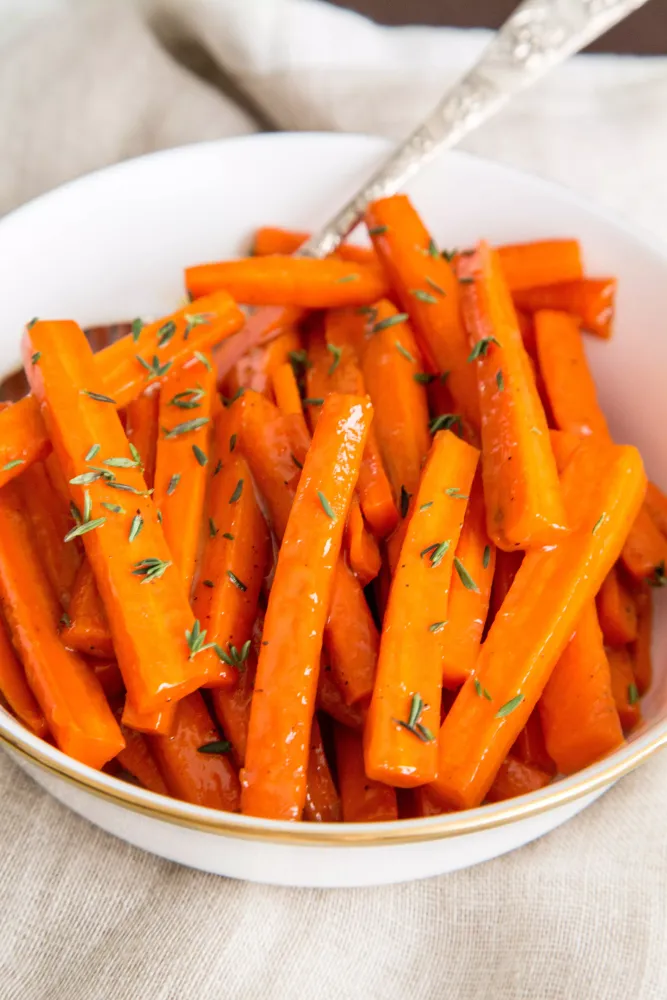 Zippy Glazed Carrots | Chefadora