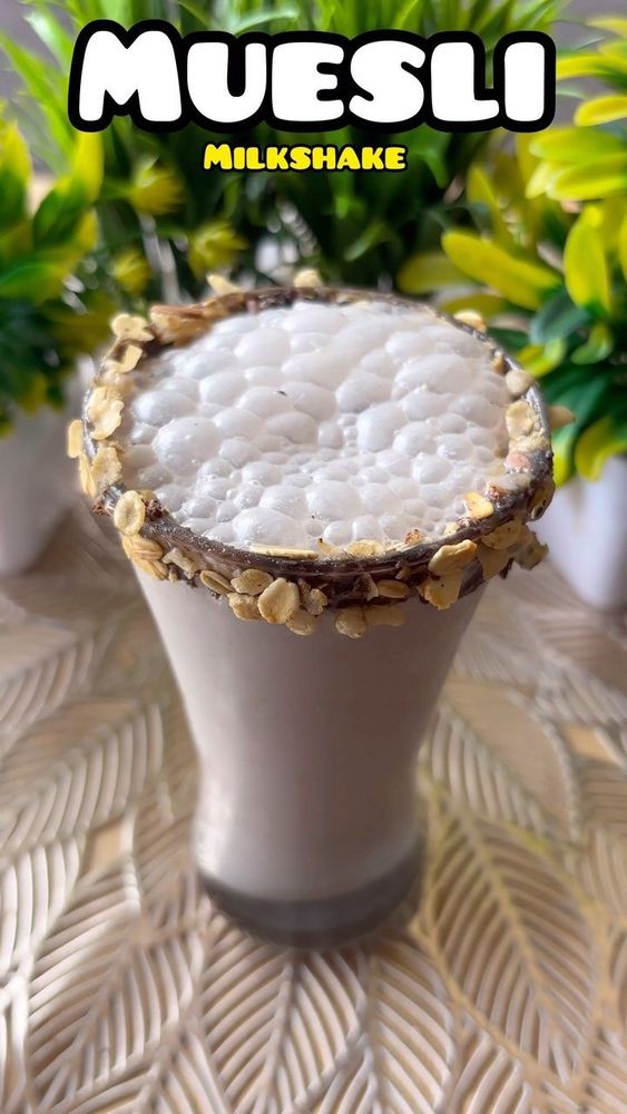 Muesli Milkshake | Chefadora