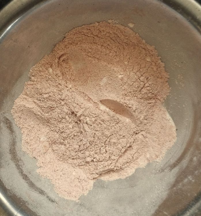 Step 1.1: Mix corn flour, chilli powder, turmeric powder, rice flour, and salt in a bowl