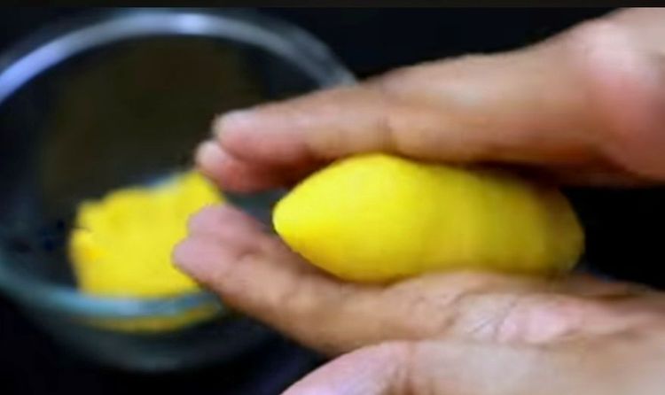 Step 2.4: Place the filling in the center, bring the edges together, seal them, and shape as desired