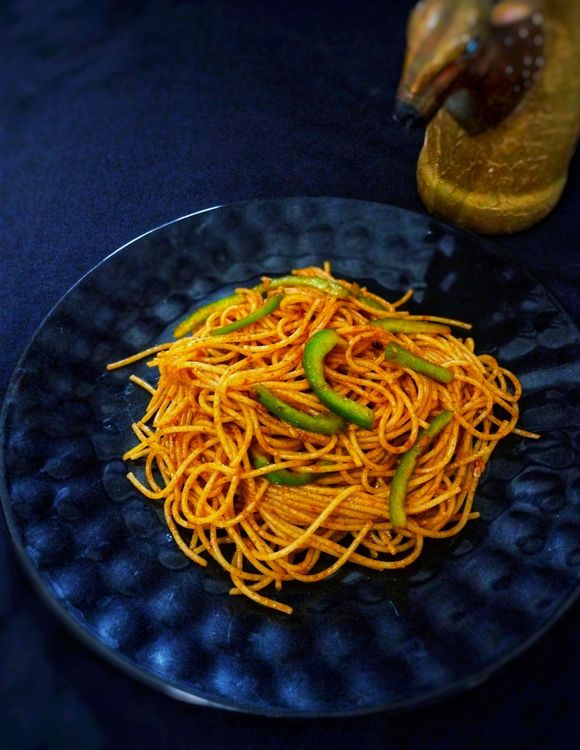 Easy Chilli Garlic Spaghetti  recipe