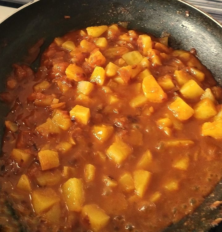 Step 1.2: Add 1/4 cup of water and let it boil for a minute
