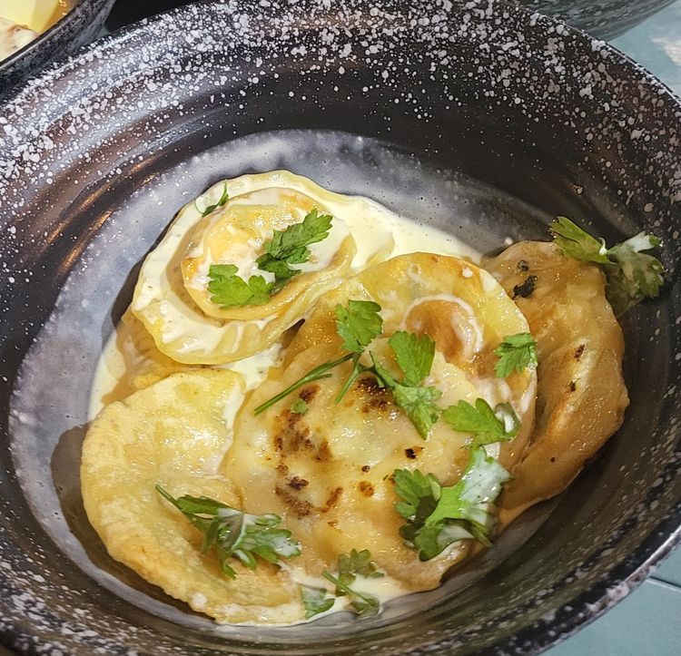 Ricotta & Basil Ravioli recipe