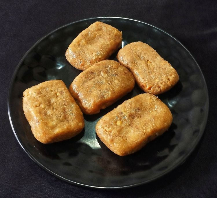 Peanut Milk Burfi recipe