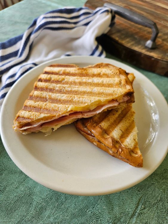 Ham and Cheese Panini recipe