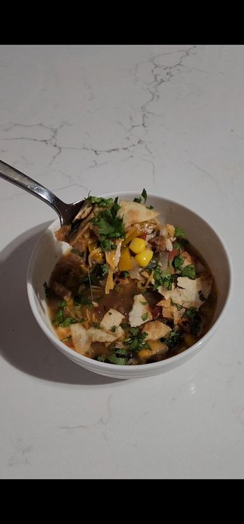 Chipotle Chicken Tortilla Soup recipe