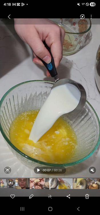 Step 2.2: Melt butter